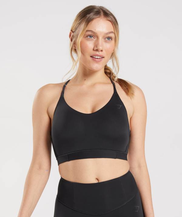 Damske Športové Podprsenky Gymshark Studio Čierne | TQ7463158